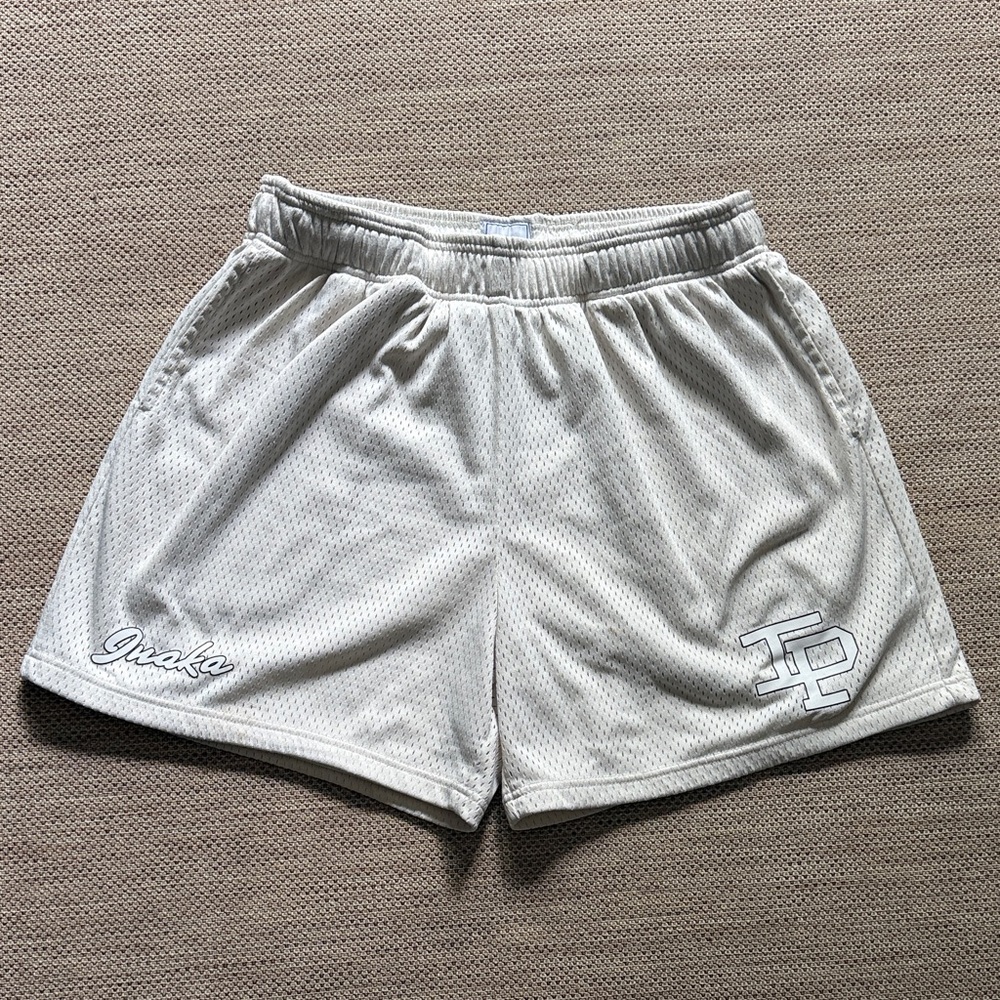 Inaka Power Cream Mesh Shorts